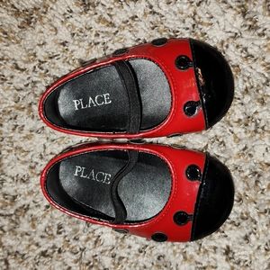 Childrens Place Ladybug Shoes
